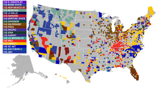 Illustration for article titled The Most Accurate Map of NCAA College Basketball Fandom